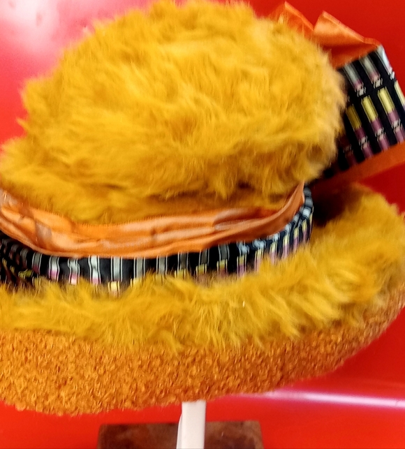 50s Fox Fur Brown hat